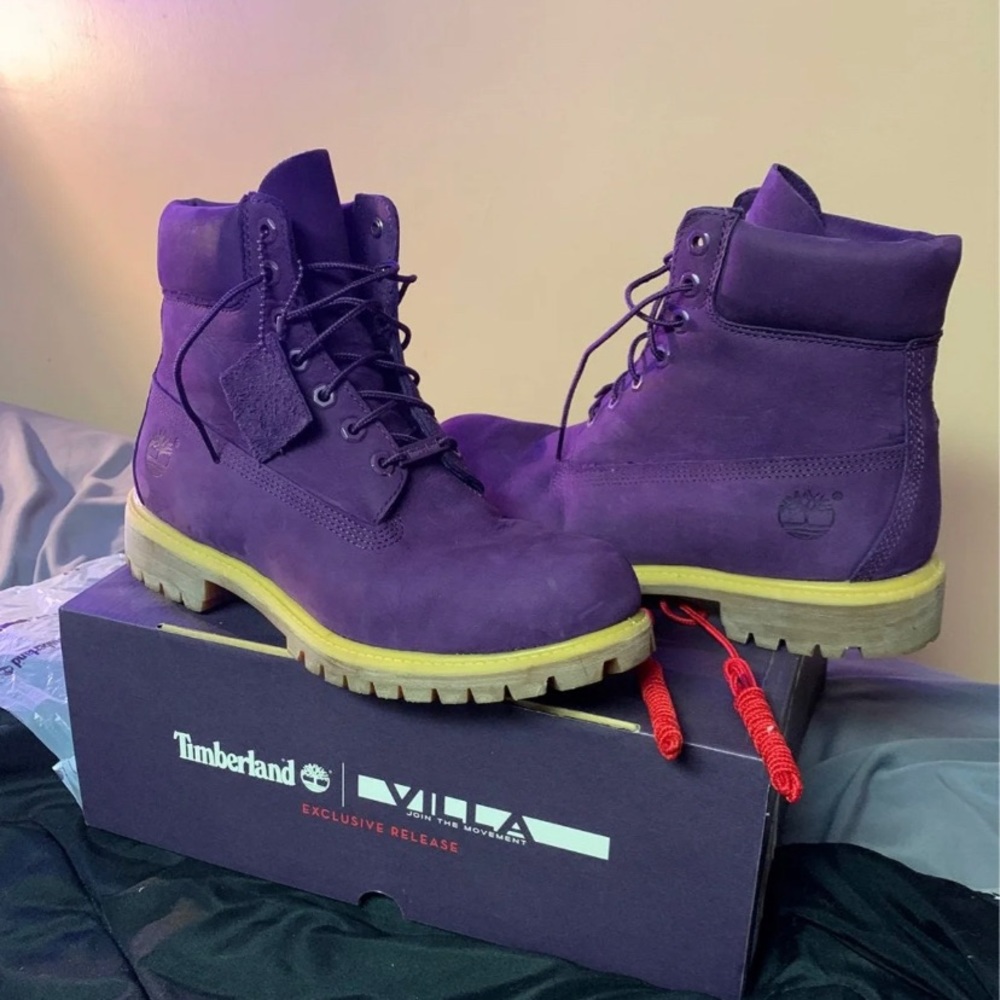 Timberland Villa Purple Nubuck 10M